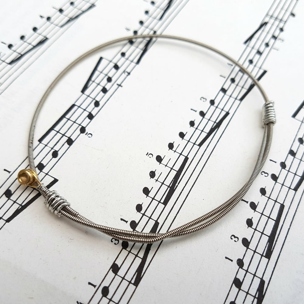 TRAMPOLENE Guitar String Bracelet