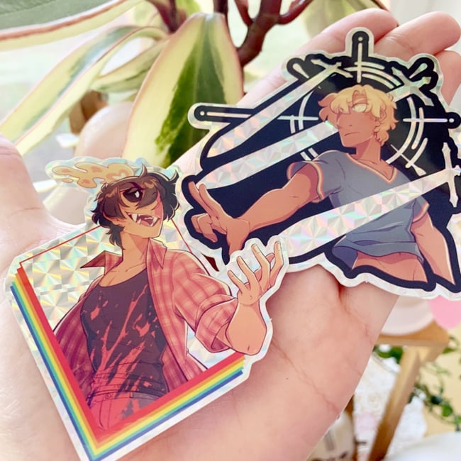 Image of Showdown! Prismatic Stickers