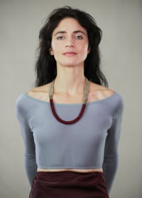 Image 2 of TWO-WAY BASIC short necklace