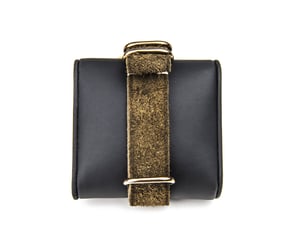 Image of Moss Green Suede Calfskin NATO Strap - unlined