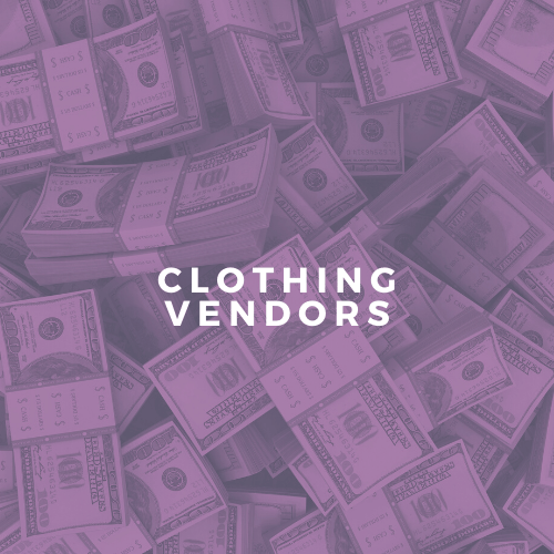 Image of Clothing Vendors List 