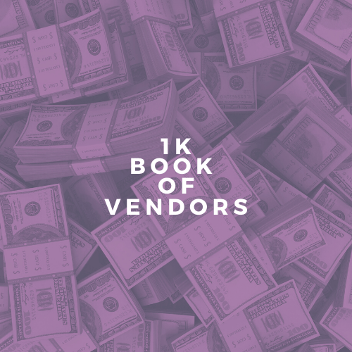 Image of 1k Book of Vendors