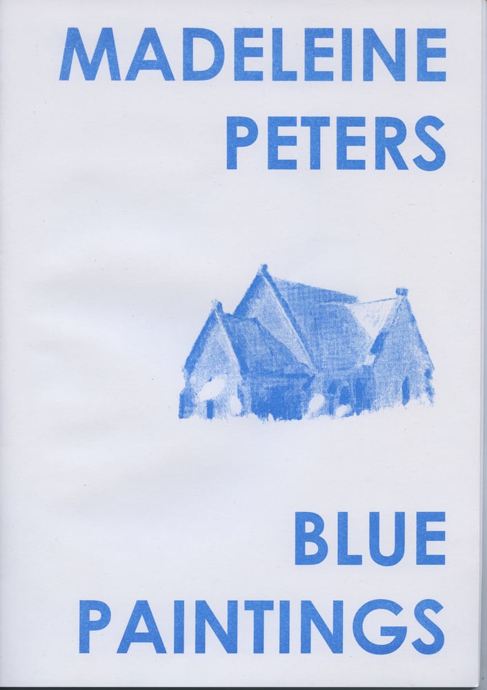 Image of Blue Paintings – Madeleine Peters