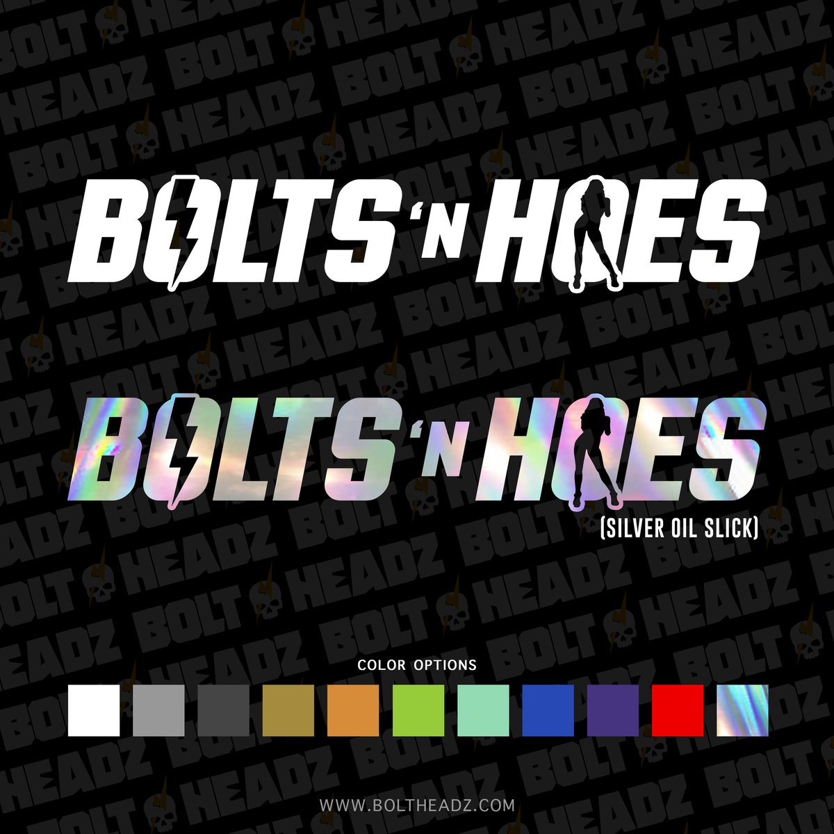 Bolts 'N Hoes Decal
