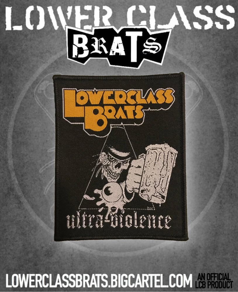 Image of ULTRA-VIOLENCE woven patch 