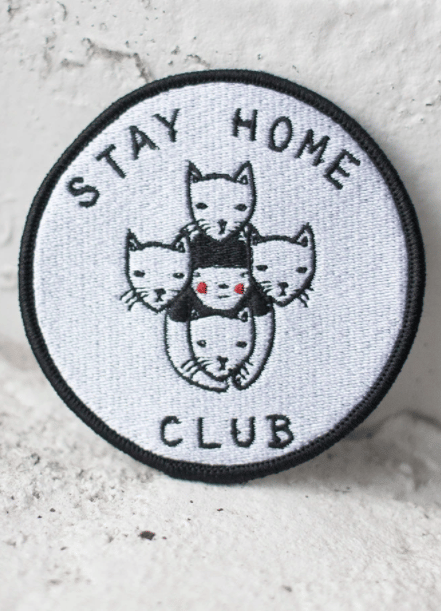 Image of Stay Home Club patch