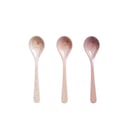 Image of Lot de 3 cuillères bleu ou rose ou gris