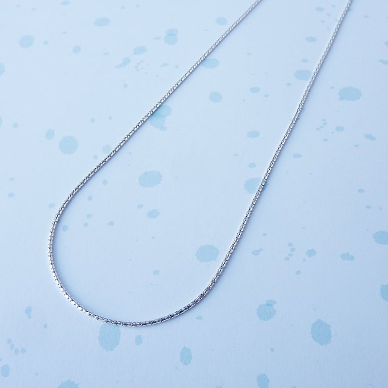 Image of Beam Necklace in sterling silver