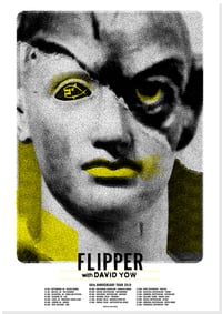 Flipper - 40th Anniversary Tour Poster