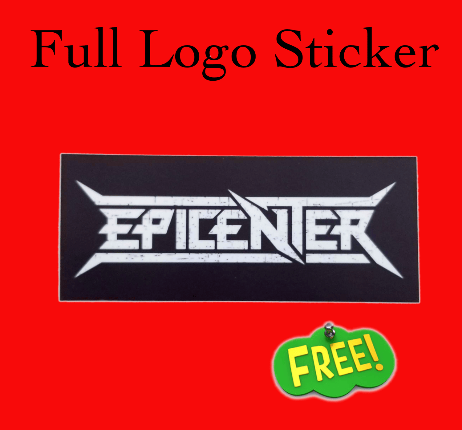 Image of Logo bumper sticker