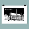 Affiches Grand-Place (2 visuels différents)