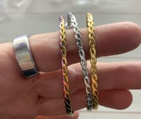 Image 2 of Stainless steel braided or nonbraided bangle