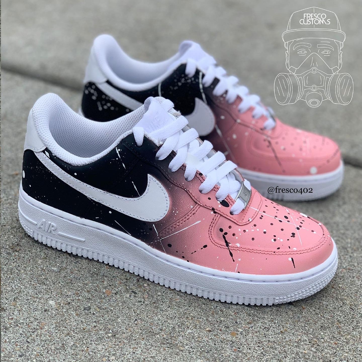 pink af1s