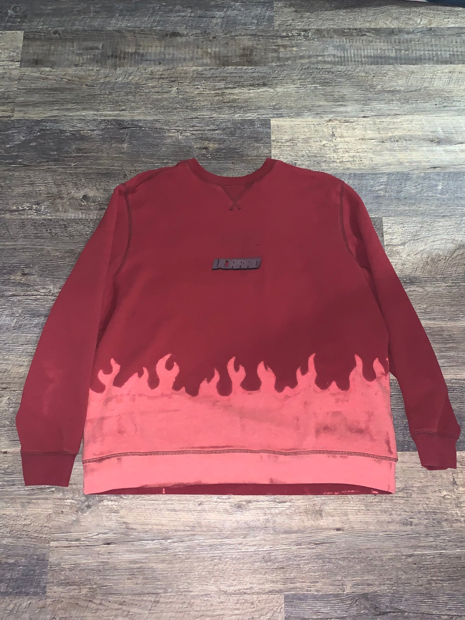 Image of Bleach Flame Sweatshirt