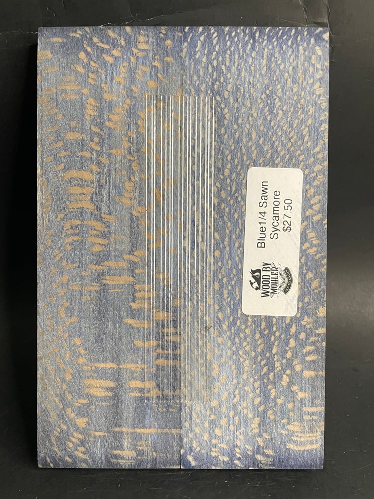 Image of 1/4 Sawn Sycamore Knife Scales QS-09