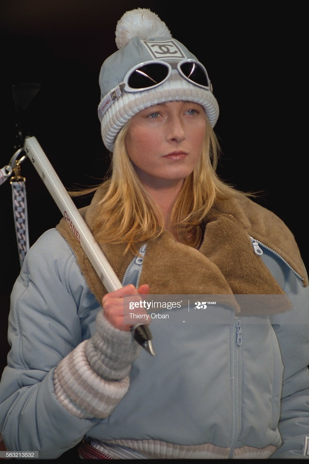 chanel ski hat