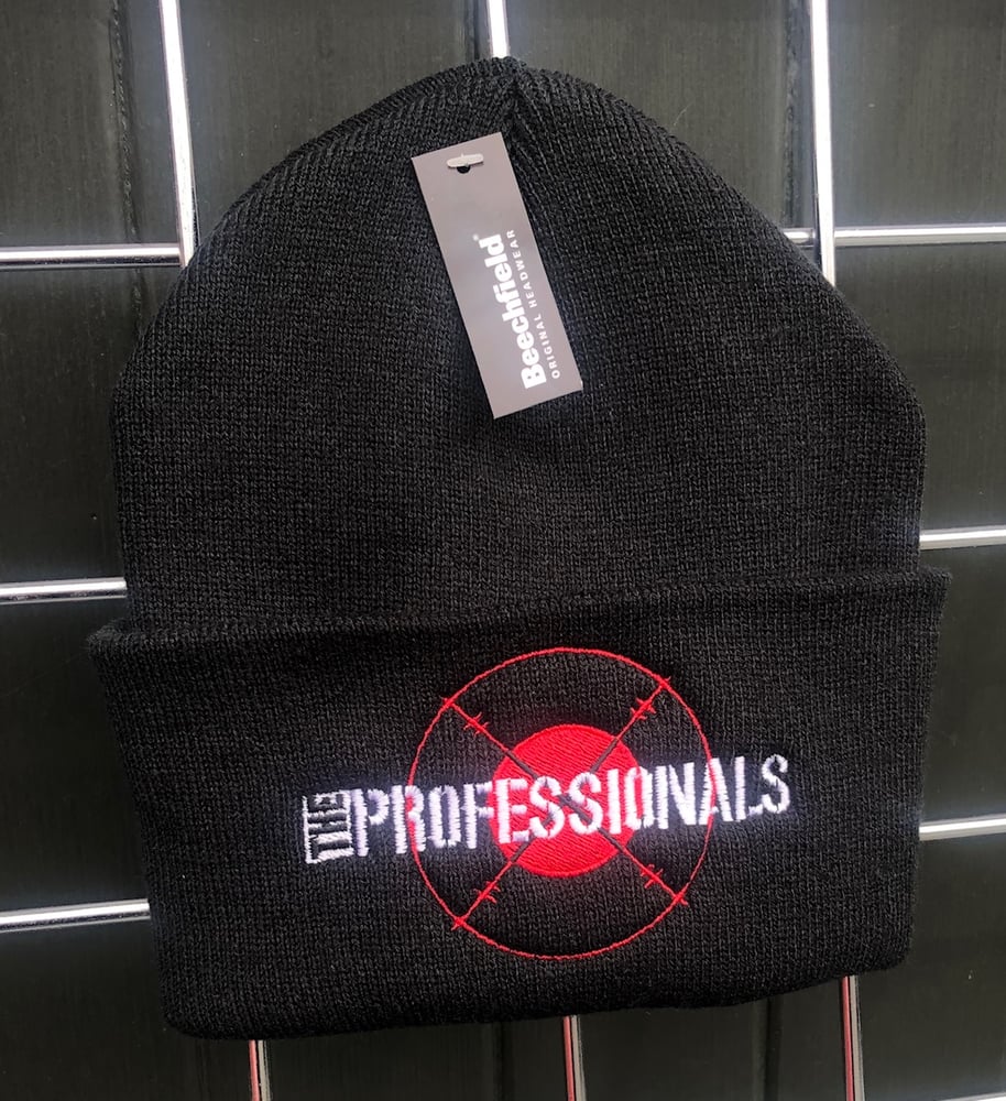 Image of The PROFESSIONALS 'Target' Embroidered Beenie Hat