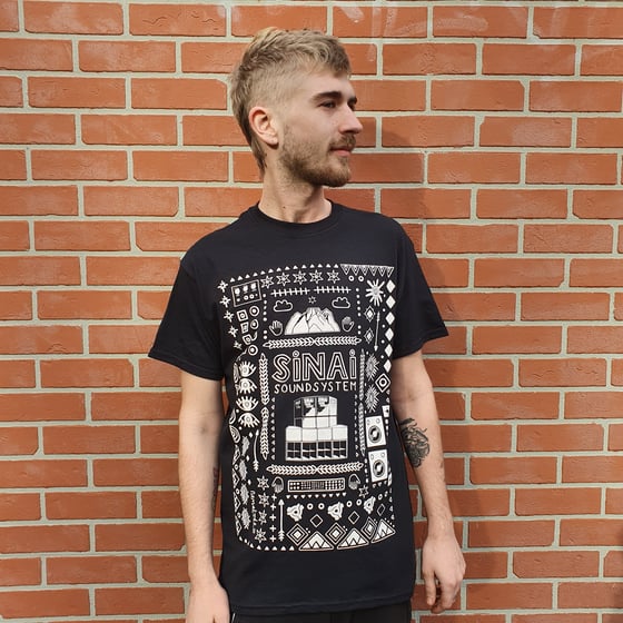 Image of Sinai Sound x Nematode T-Shirt - Black