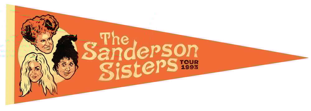 The Sanderson Sisters Pennant 