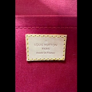 LOUIS VUITTON Rosewood Monogram Vernis Shoulder Bag Pomme D Amour