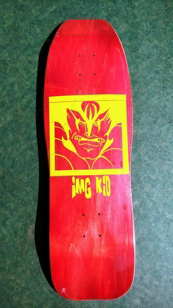 Image of DEVILMAN OG SHAPE RED/YELLOW