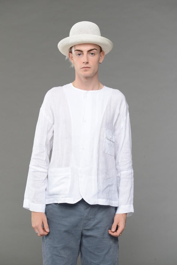 Image of The PRINTMAKER Shirt White £210.00