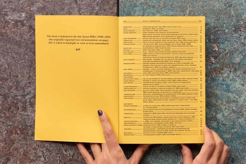 Image of THE ANNOTATED READER  <br />  — Ryan Gander & Jonathan P. Watts