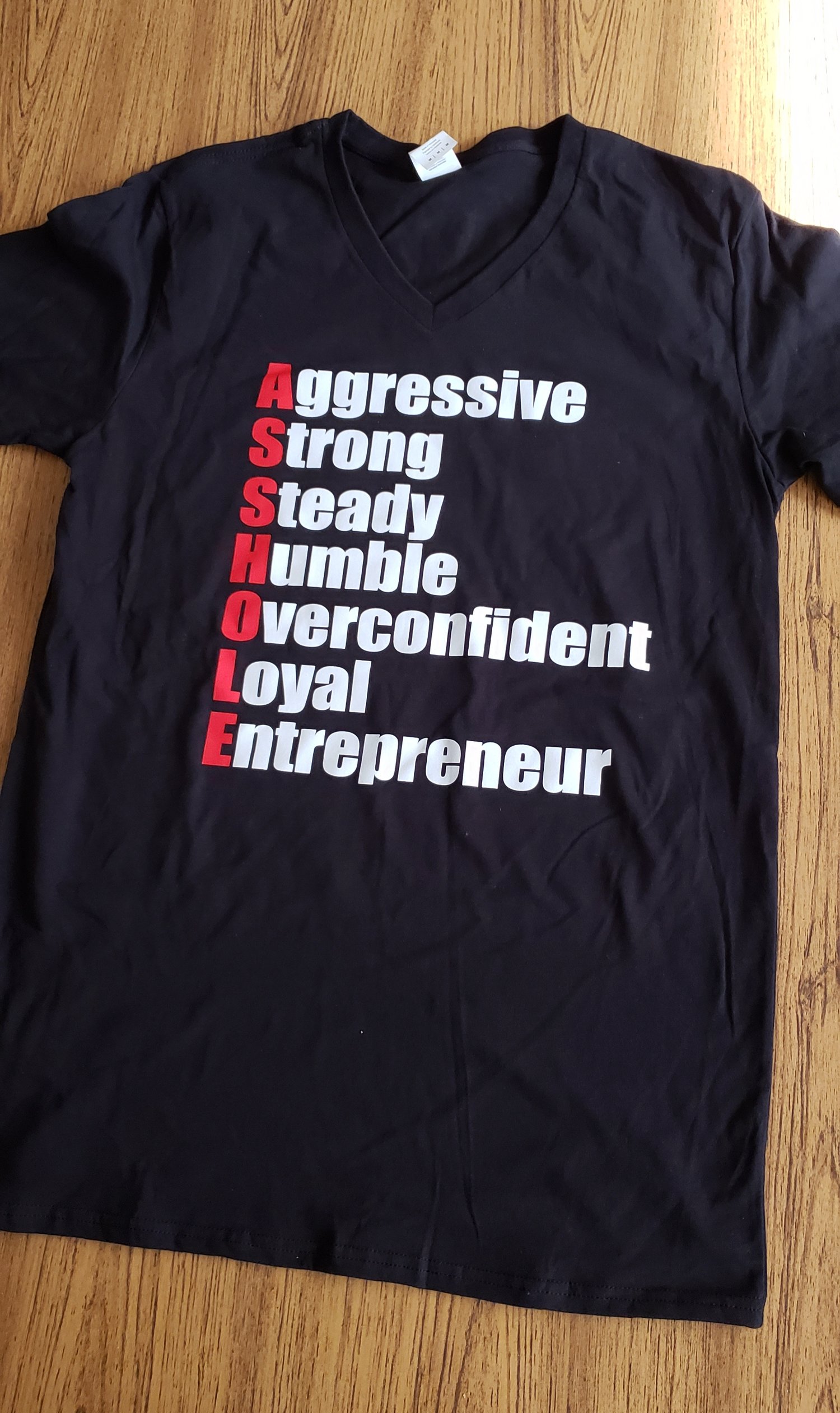 Image of Powerlevel "A.S.S.H.O.L.E." T-Shirts