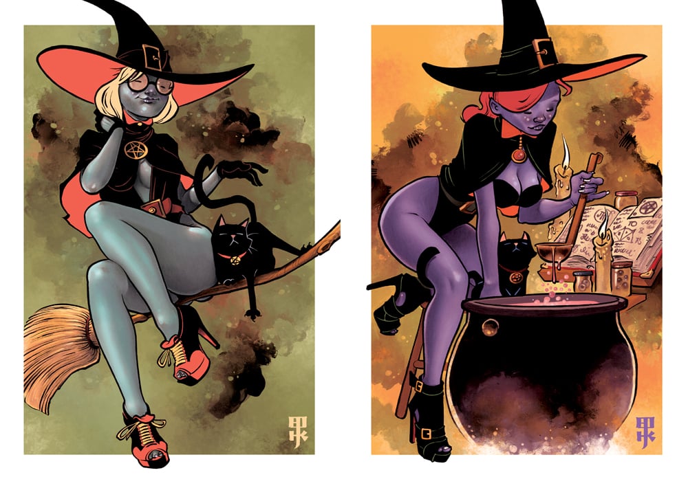 THE COVEN print set