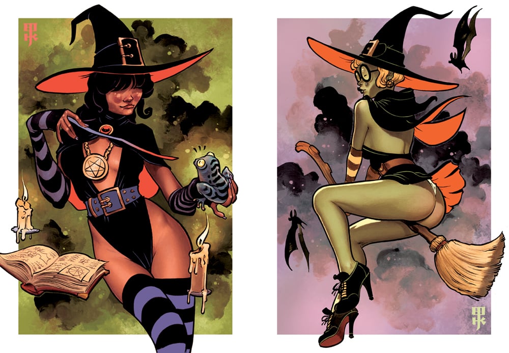Image of THE COVEN print set