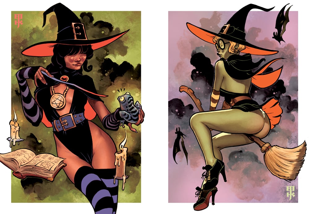 THE COVEN print set