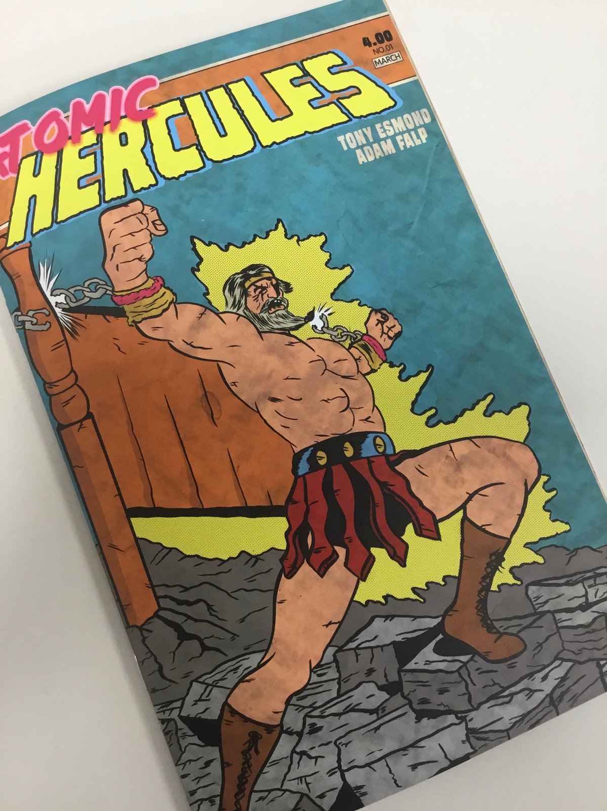 Image of Atomic Hercules - issue 1 (DIGITAL VERSION).