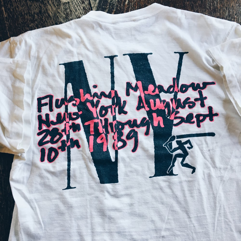 Image of Original 1989 Nike Flushing Meadows Tee.