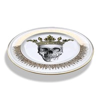 Image 2 of Skeletor King - Vintage Porcelain Plate - #0717