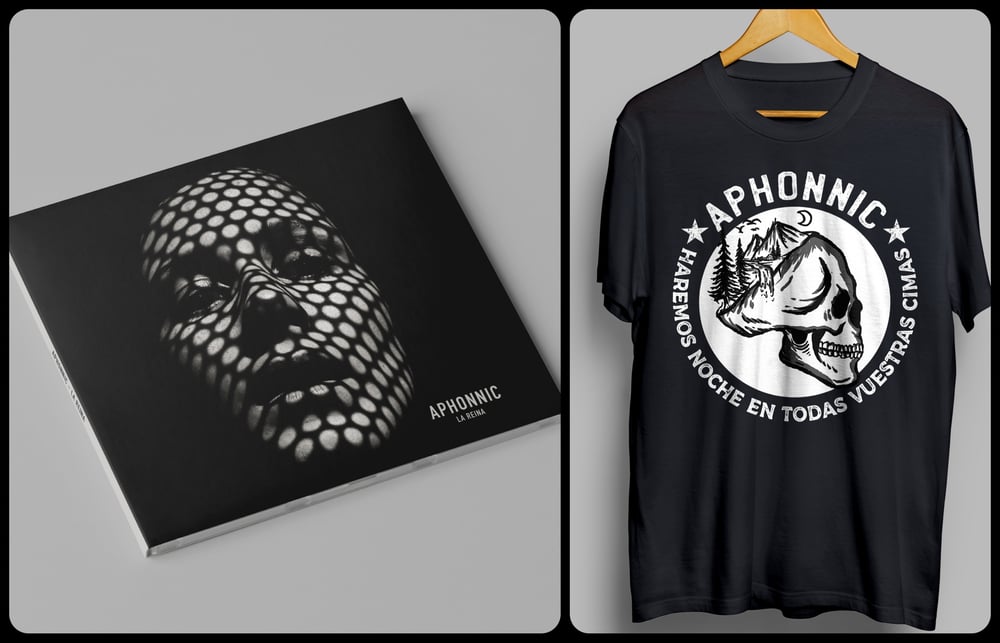 Image of Pack - CD "La Reina" + Camiseta "En todas vuestras cimas"