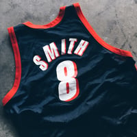 Image 2 of Original 90’s Steve Smith Champion Blazers Jersey.