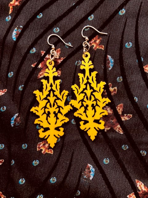 Image of Leaf Cluster Earrings