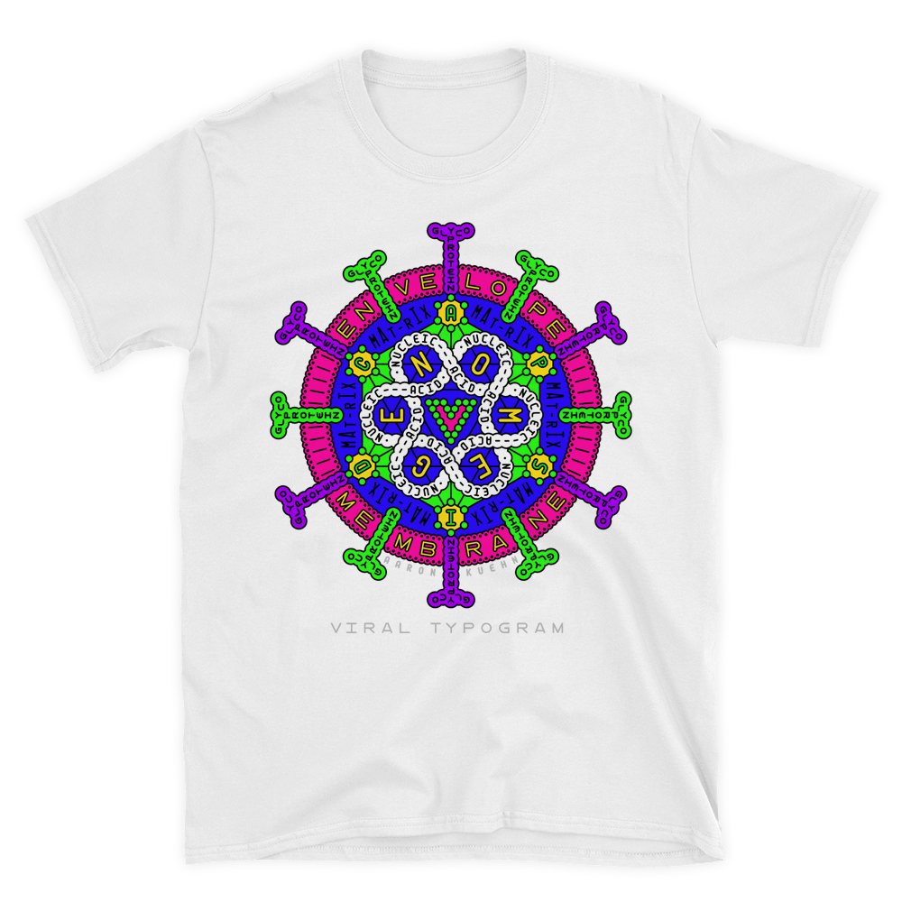 Image of Viral Typogram - T-shirt