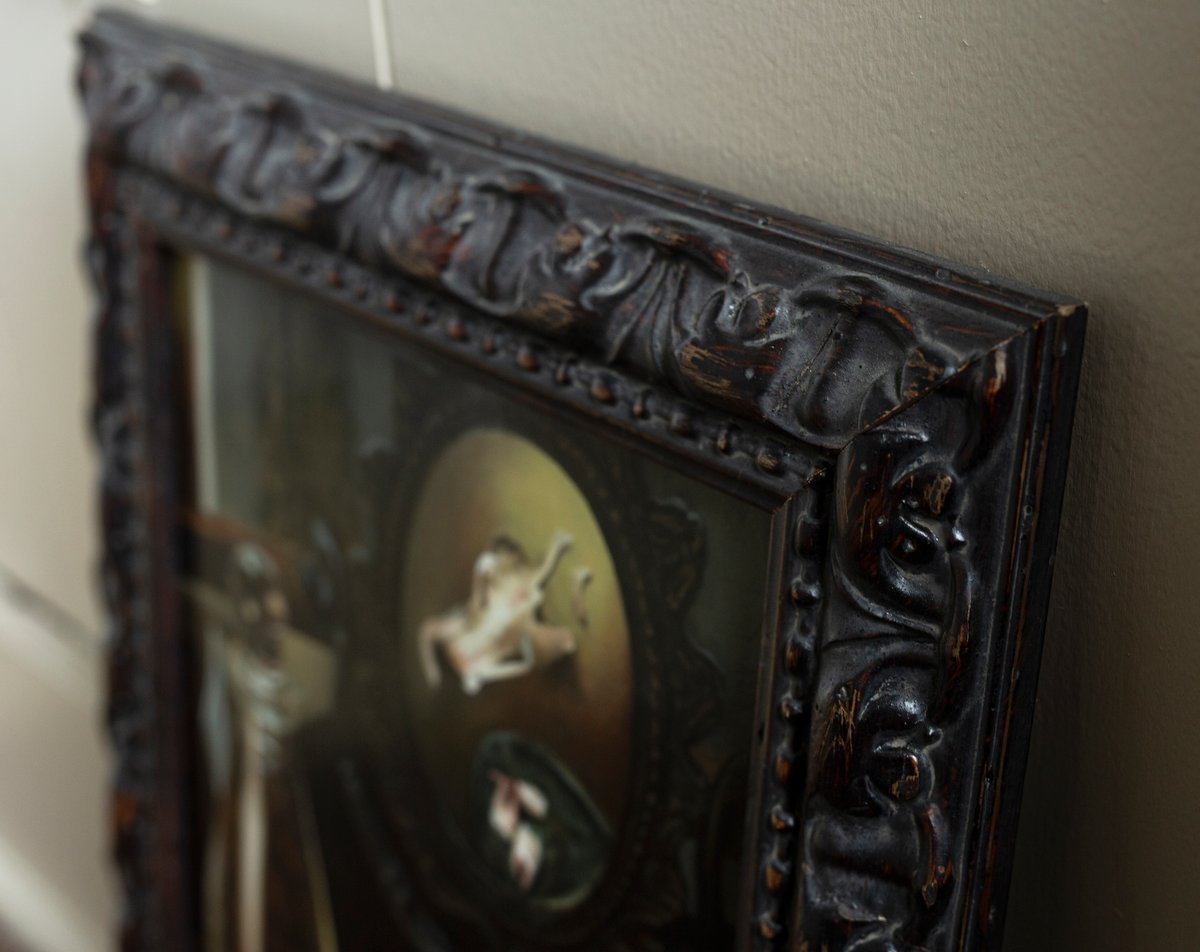 Original Oil Painting- "Revelation" 9"x12" Oil on Panel