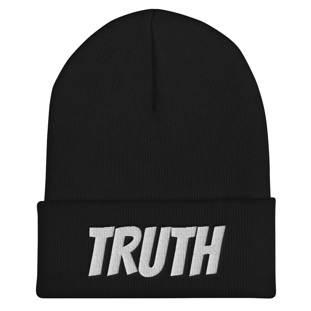 Image of Embroidered TRUTH beanie