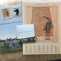 Pontiac Stove LP, CD, Sticker and John Martin Art AL Yellowhammer Print
