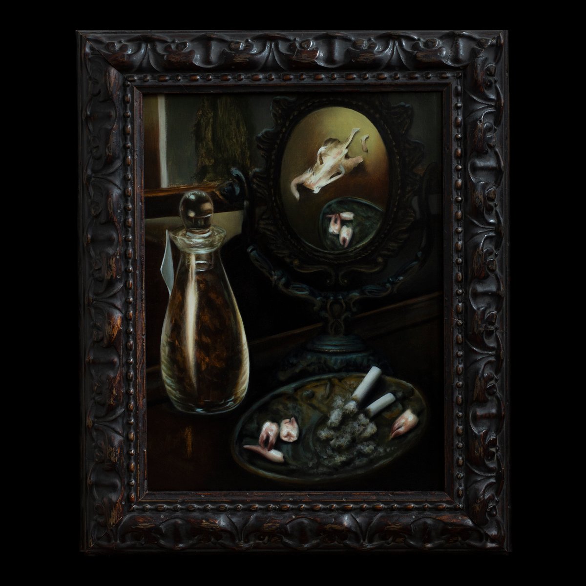 Original Oil Painting- "Revelation" 9"x12" Oil on Panel