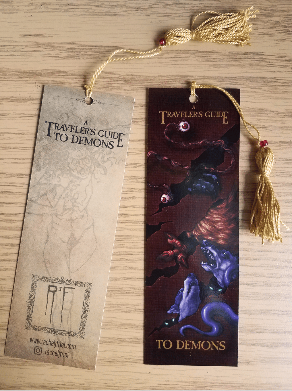 Image of A Traveler's Guide to Demons: Bookmark