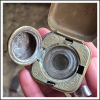 Image 4 of RARE Victorian travelling ink well