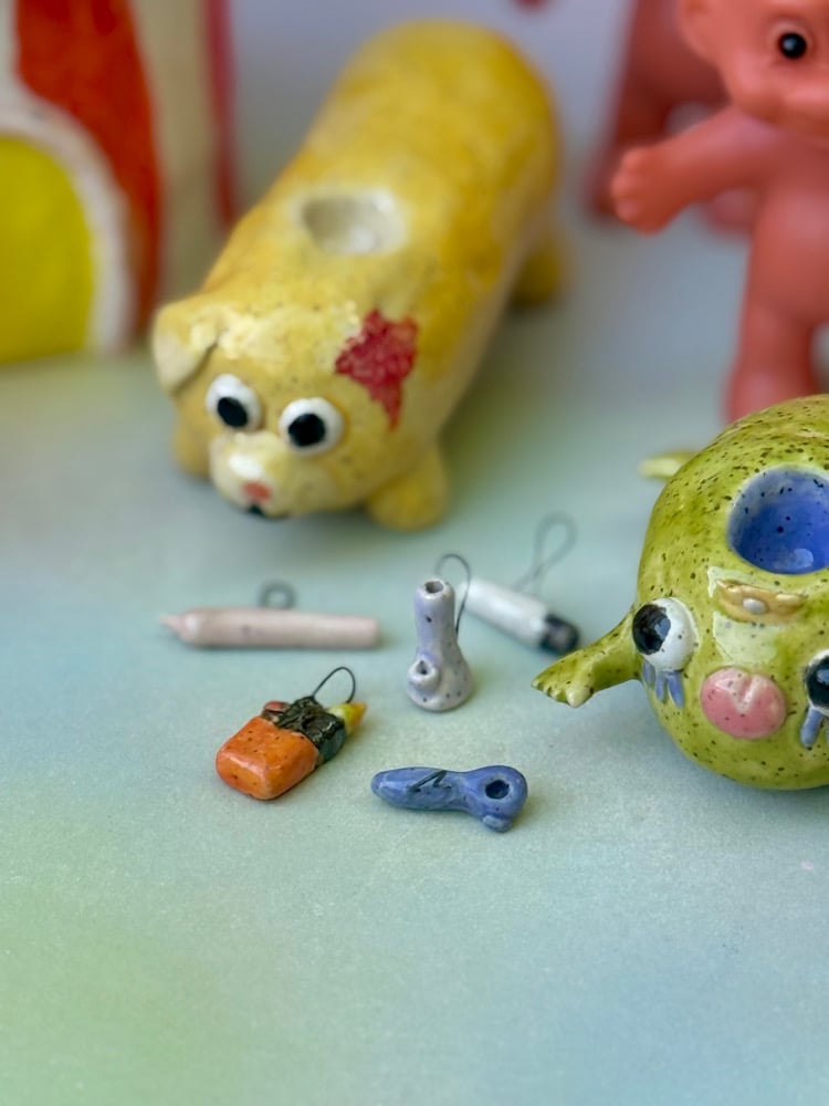 Image of 420 ceramic charms