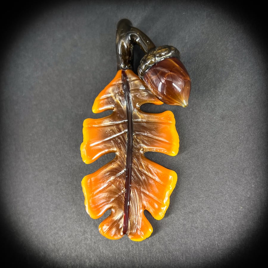 Image of Acorn and Oak Leaf Pendant