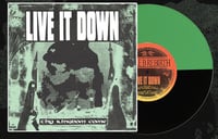 Image 2 of LIVE IT DOWN “Thy Kingdom Come” 7 inch