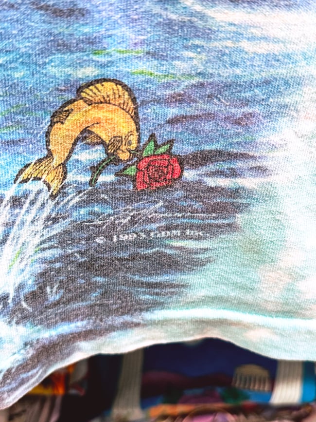 Rare Grateful Dead 1993 Ship of Fools T-Shirt - Size L