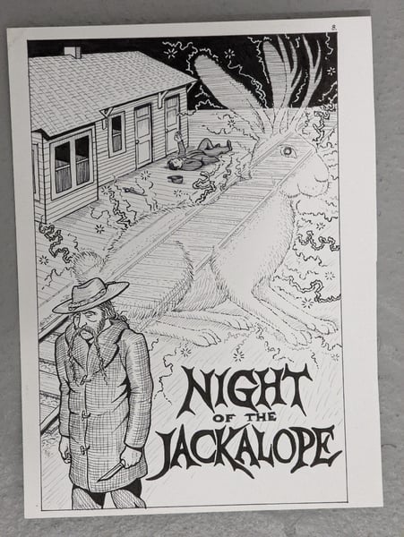 Image of Night of the Jackalope Page 1