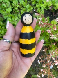 Image 2 of Eliza the Bee - Peg Doll
